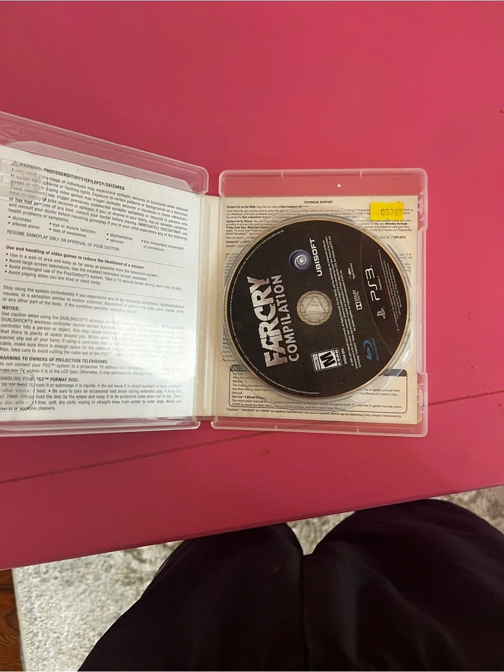 Sony PS3 Far Cry Compilation – Black & Red Cover